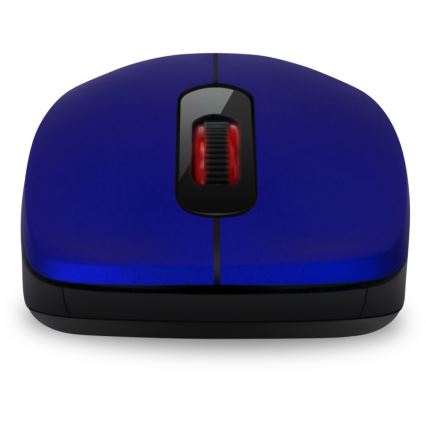 CONNECT IT CMO-2230-BL - Belaidė tyli pelė MUTE 1200 DPI 1xAA juoda/mėlyna