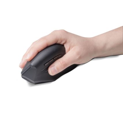 CONNECT IT CMO-2510-BK - Ergonomiška belaidė pelė Verti Wireless 800/1200/1600 DPI 2xAAA juoda