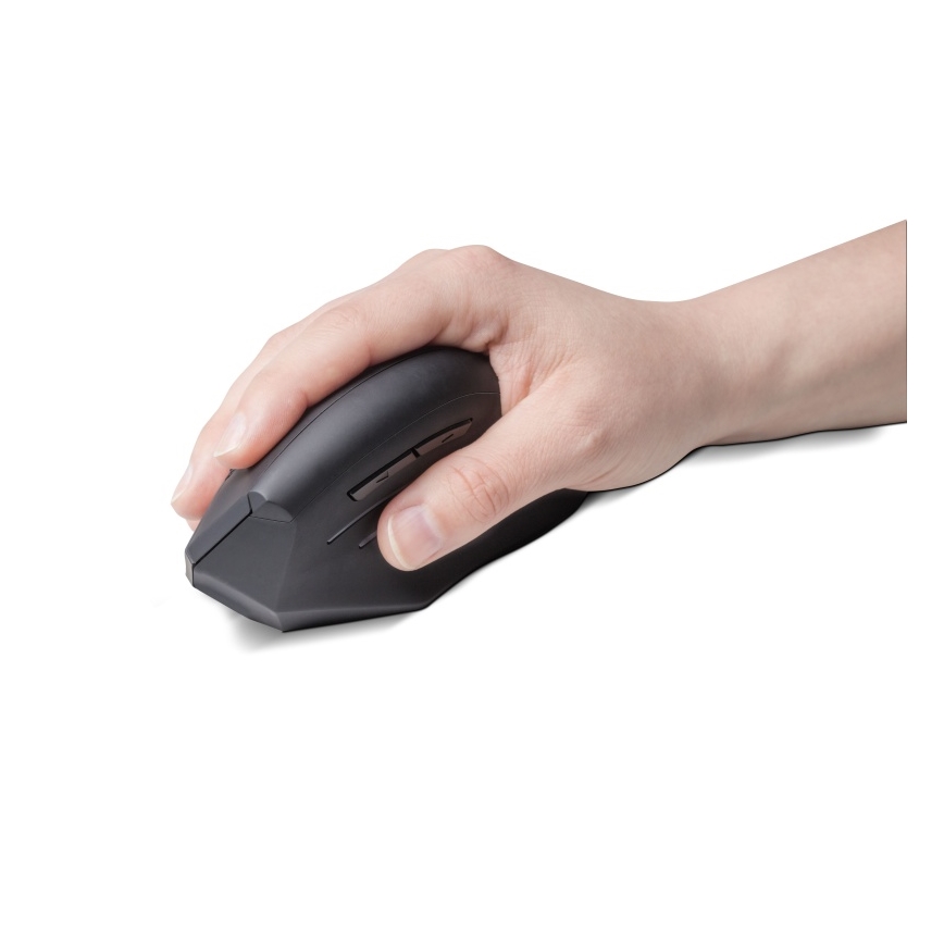 CONNECT IT CMO-2510-BK - Ergonomiška belaidė pelė Verti Wireless 800/1200/1600 DPI 2xAAA juoda