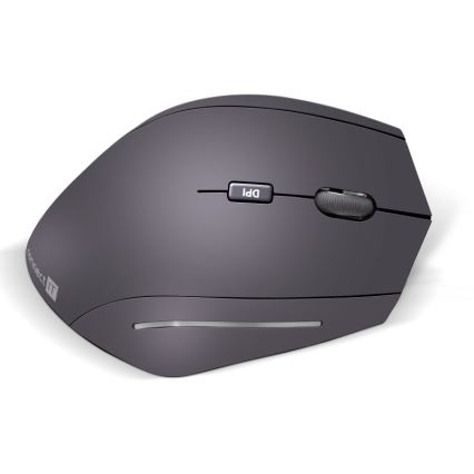 CONNECT IT CMO-2510-BK - Ergonomiška belaidė pelė Verti Wireless 800/1200/1600 DPI 2xAAA juoda