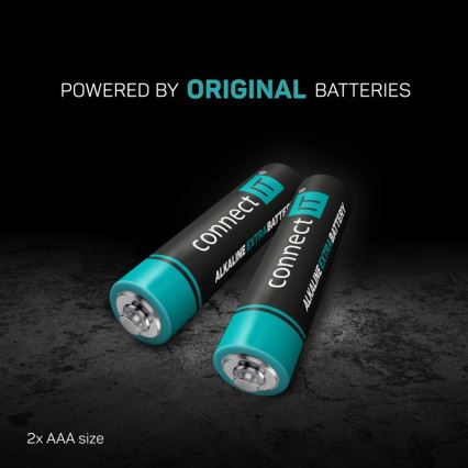 CONNECT IT CMO-2510-BK - Ergonomiška belaidė pelė Verti Wireless 800/1200/1600 DPI 2xAAA juoda