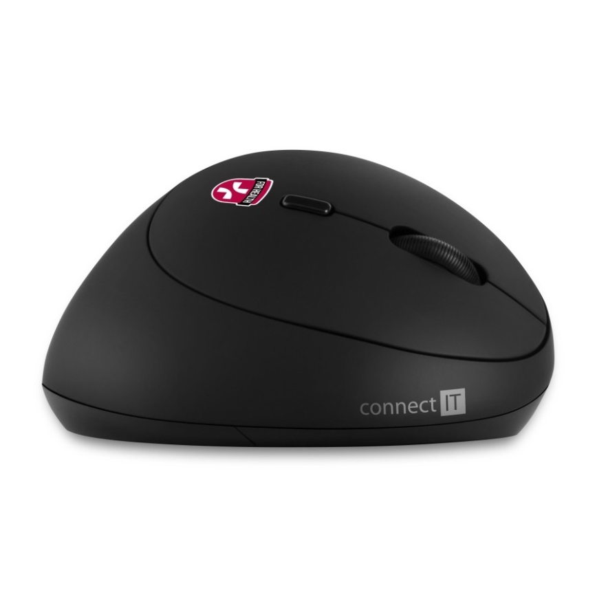 CONNECT IT CMO-2600-BK - Ergonomiška belaidė pelė 800/1200/1600 DPI 1xAA juoda