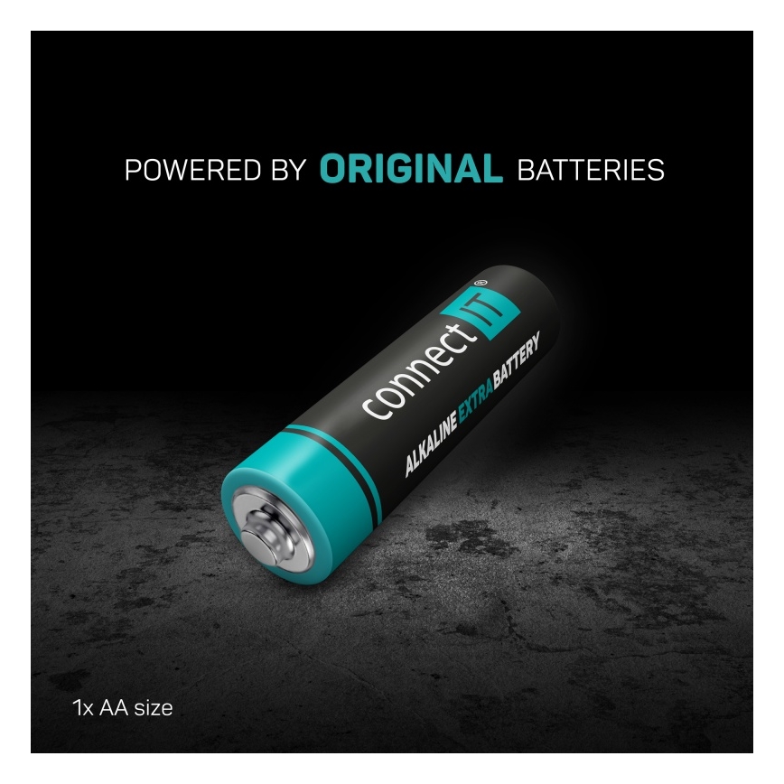 CONNECT IT CMO-2600-BK - Ergonomiška belaidė pelė 800/1200/1600 DPI 1xAA juoda