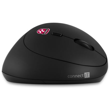 CONNECT IT CMO-2600-BK - Ergonomiška belaidė pelė 800/1200/1600 DPI 1xAA juoda