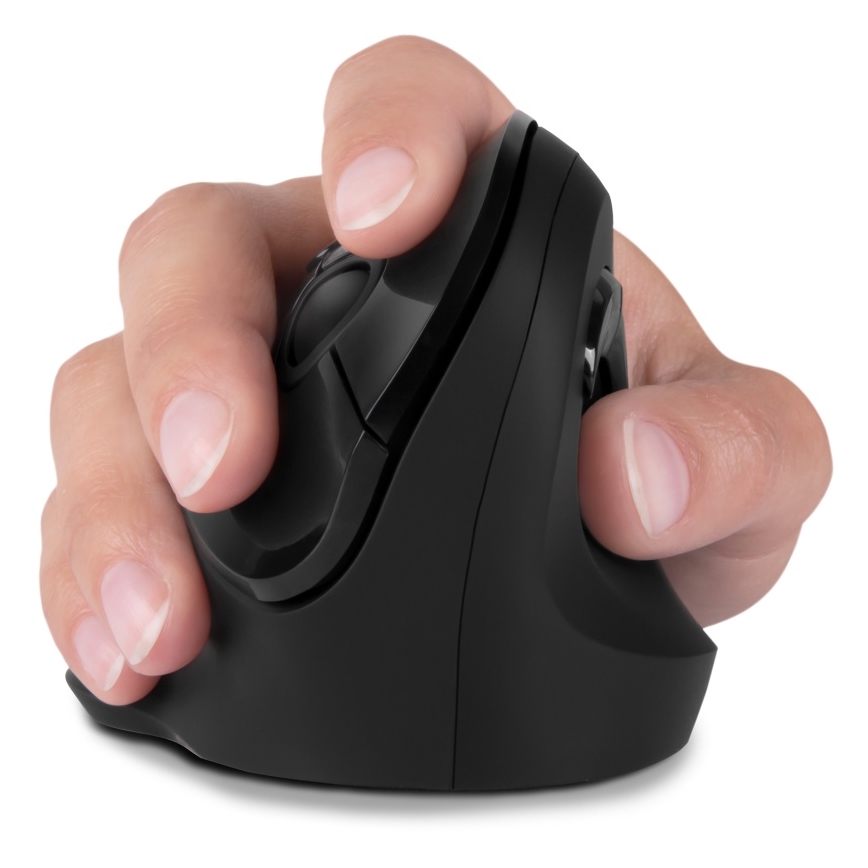 CONNECT IT CMO-2700-BK - Ergonomiška belaidė pelė 800/1200/1600 DPI 1xAA juoda