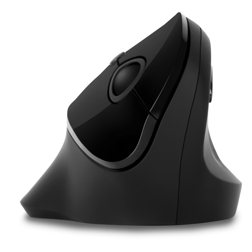 CONNECT IT CMO-2700-BK - Ergonomiška belaidė pelė 800/1200/1600 DPI 1xAA juoda