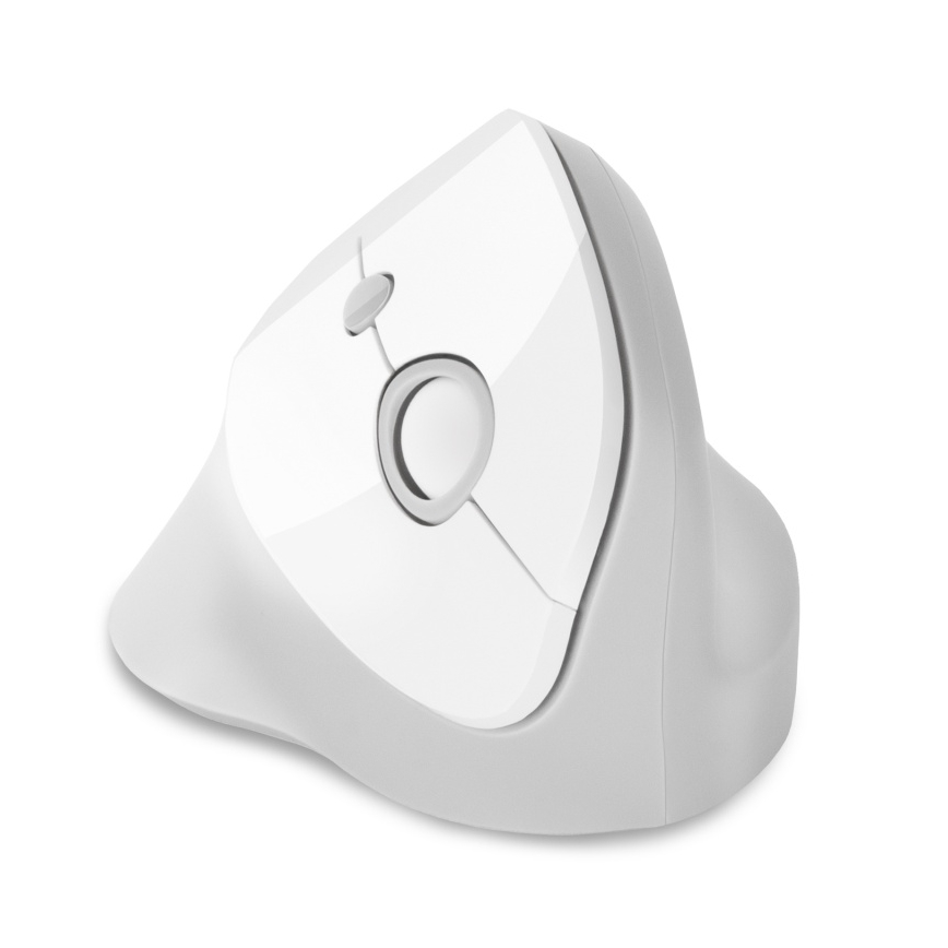 CONNECT IT CMO-2700-WH - Ergonomiška belaidė pelė 800/1200/1600 DPI 1xAA balta