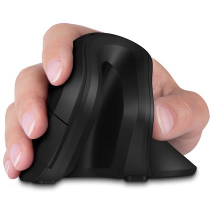 CONNECT IT CMO-2900-BK - Ergonomiška belaidė pelė 800/1200/1600 DPI 1xAA juoda