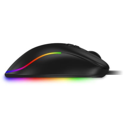 CONNECT IT CMO-3589-BK - LED RGB Laidinė žaidimų pelė 200-7200 DPI juoda