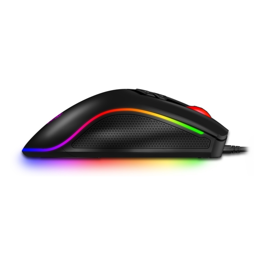 CONNECT IT CMO-3591-BK - LED RGB Laidinė žaidimų pelė 500-7200 DPI juoda