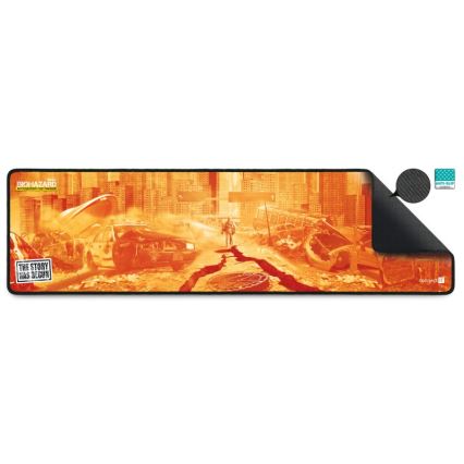 CONNECT IT CMP-1140-LG - Kilimėlis klaviatūrai ir pelė 88,6x24,5 cm oranžinė