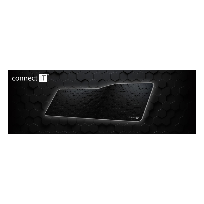 CONNECT IT CMP-2000-XL - Kilimėlis klaviatūrai ir pelė 79,5x34,5 cm juoda