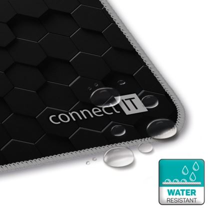 CONNECT IT CMP-2000-XL - Kilimėlis klaviatūrai ir pelė 79,5x34,5 cm juoda
