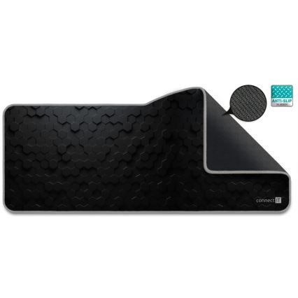 CONNECT IT CMP-2000-XL - Kilimėlis klaviatūrai ir pelė 79,5x34,5 cm juoda