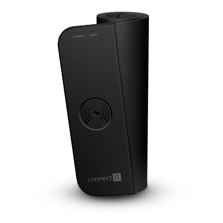CONNECT IT CMP-2500-LG - Kilimėlis klaviatūrai ir pelė Su Qi belaidis įkrovimas 80x30 cm juoda