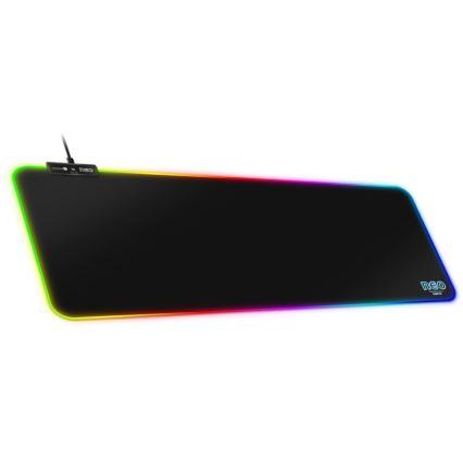 CONNECT IT CMP-3100-LG - LED RGB Žaidimų klaviatūra ir pelės kilimėlis 80x30 cm juoda