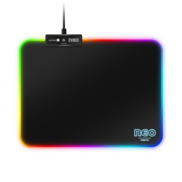 CONNECT IT CMP-3100-SM - LED RGB Žaidimų pelės kilimėlis 32x24,5 cm juoda