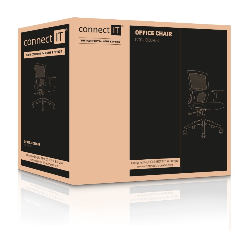 CONNECT IT COC-1030-BK - Ofiso kedė ForHealth BetaPro juoda