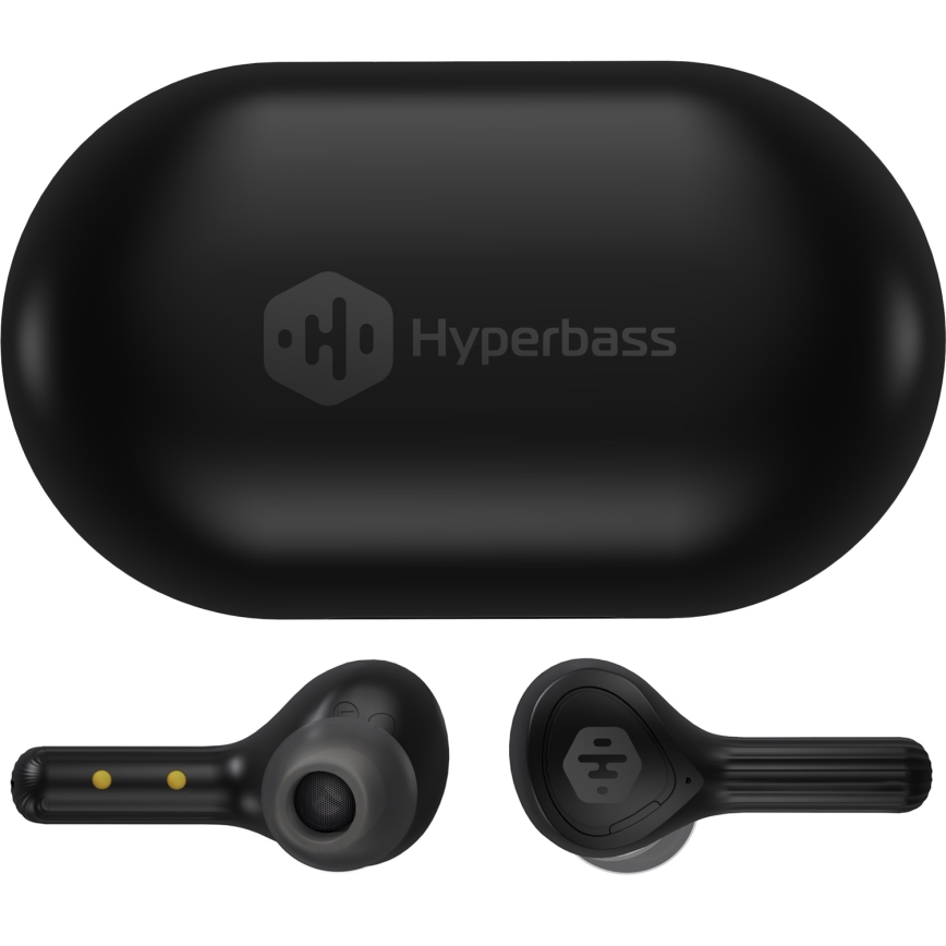 CONNECT IT HEP-5300-BK - Belaidis earphones su mikrofonu 300 mAh juoda