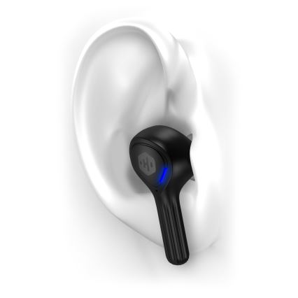 CONNECT IT HEP-5300-BK - Belaidis earphones su mikrofonu 300 mAh juoda