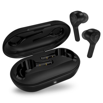 CONNECT IT HEP-5300-BK - Belaidis earphones su mikrofonu 300 mAh juoda