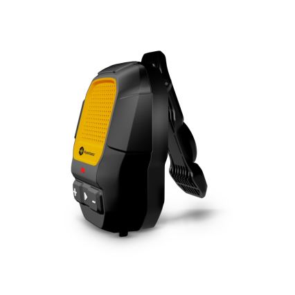 CONNECT IT HSP-1010-BK - Belaidis garsiakalbis su mikrofonu ClipBEAT 2W/5V 560 mAh IPX7 juoda/geltona