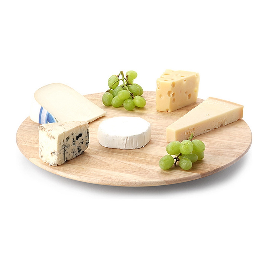 Continenta C3012 - Besisukantis padėklas 30x3,5 cm kietmedis