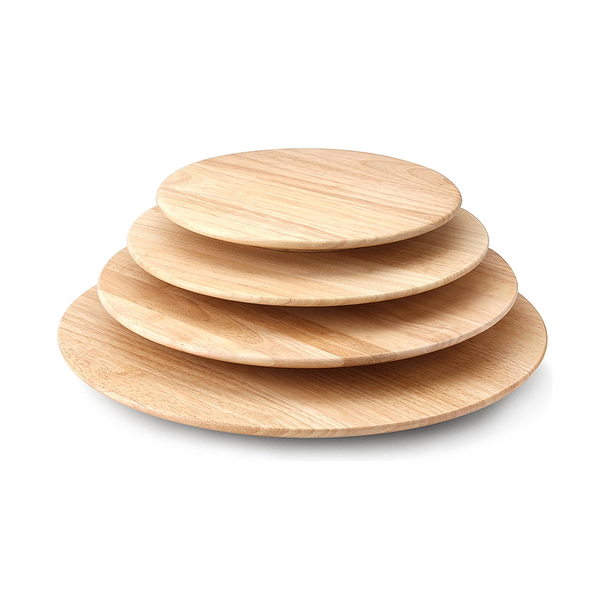 Continenta C3013 - Besisukantis padėklas 35x3,5 cm kietmedis