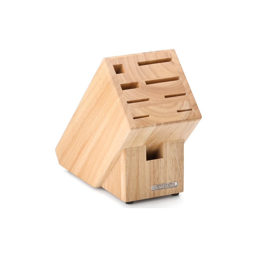 Continenta C30514 - Peilių stovas 22x11,5x22 cm kietmedžio