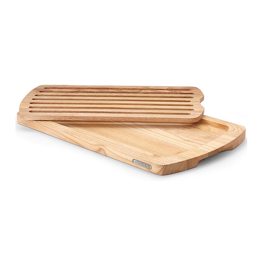 Continenta C3078 - Virtuvinė pjaustymo lenta duonai 45x26 cm Kietmedis