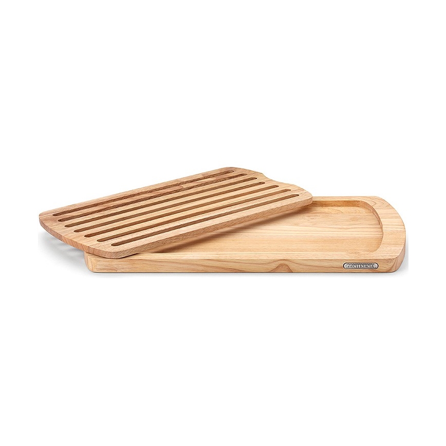 Continenta C3078 - Virtuvinė pjaustymo lenta duonai 45x26 cm Kietmedis
