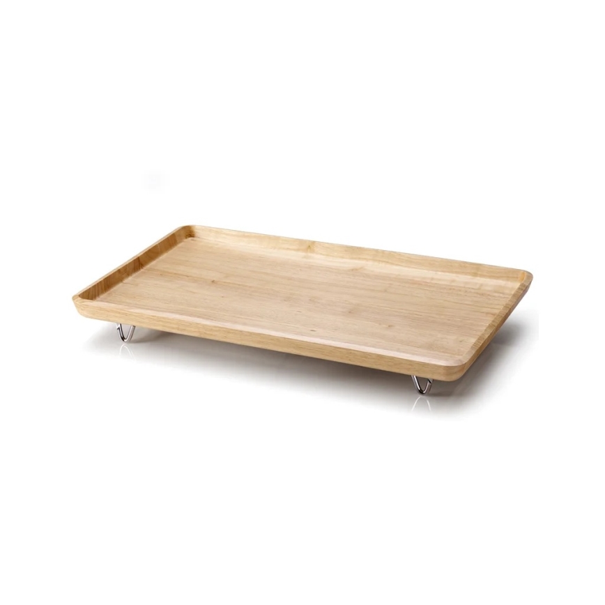 Continenta C3245 - Lovos padėklas 53x32 cm iš guminės medienos