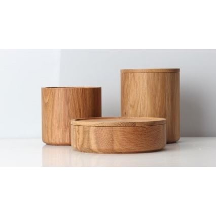 Continenta C4171 - Medinė dėžė 19x6 cm ąžuolas