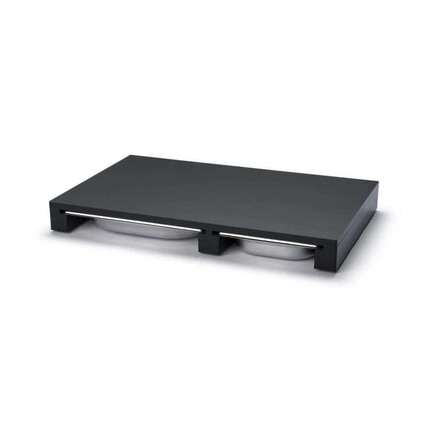 Continenta C5328 - rinkinys: virtuvinė pjaustymo lenta 49,5x32,5 cm + 3 Duracore dubenys