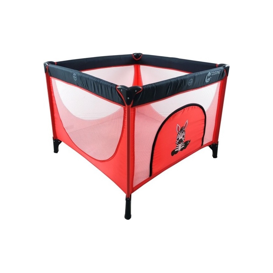 COSING - Vaikiškas maniežas EMA Zebra Red