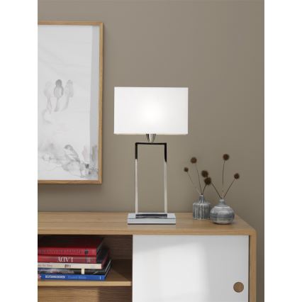 Cottex - stalinis šviestuvas KENSINGTON 1xE14/40W/230V sidabro spalvos