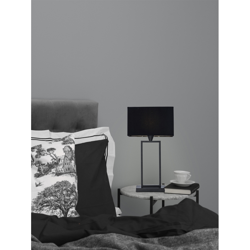 Cottex - Stalinė lempa KENSINGTON 1xE14/40W/230V juoda