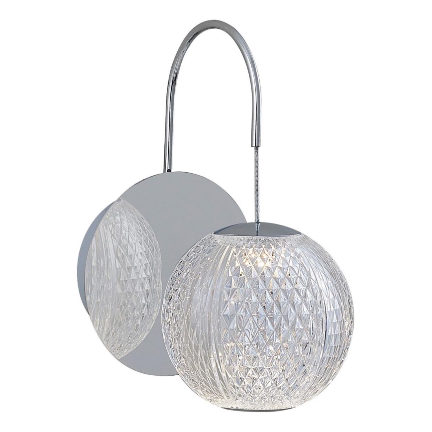 CREMONA LED sieninis šviestuvas LED/5W/230V 3000K matinė chrome