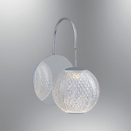 CREMONA LED sieninis šviestuvas LED/5W/230V 3000K matinė chrome
