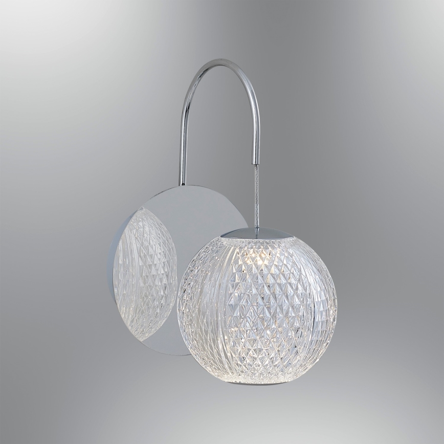 CREMONA LED sieninis šviestuvas LED/5W/230V 3000K matinė chrome