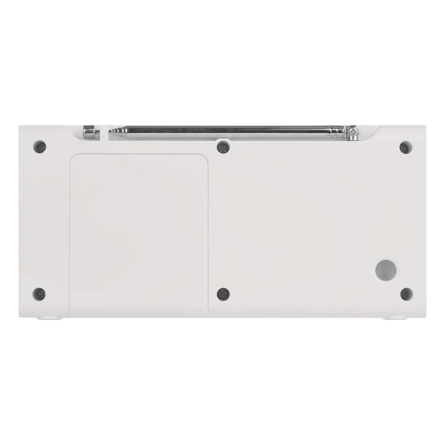 DAB DAB+ FM radijas 3W/5V/4xAA baltas