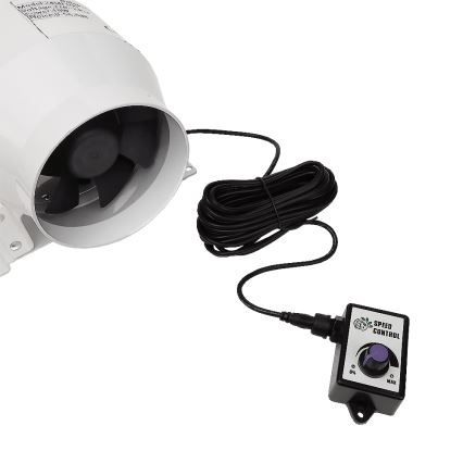 Dalap 24MF100 - Kanalinis ventiliatorius su energiją taupančiu varikliu ir apsukų reguliatoriumi MF 100 EC 18W/230V