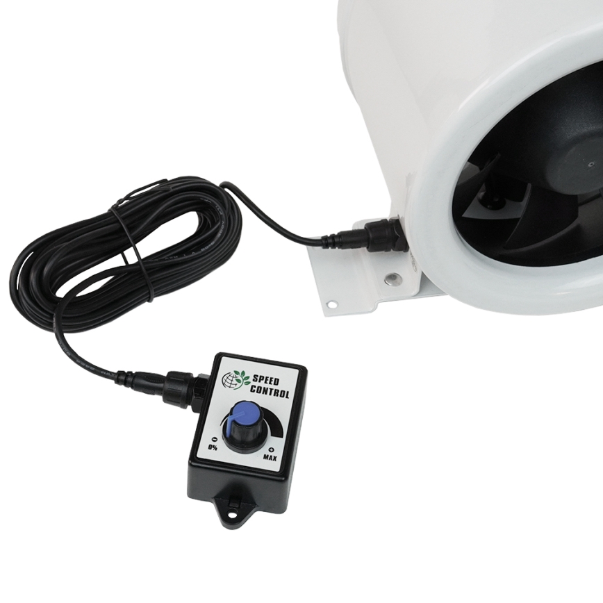 Dalap 24MF150 - Kanalinis ventiliatorius su energetiškai efektyviu varikliu ir greičio reguliatoriumi MF 150 EC 40W/230V