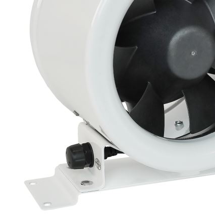 Dalap 24MF200 - Kanalinis ventiliatorius su energiškai efektyviu varikliu ir sūkių reguliatoriumi MF 200 EC 75W/230V
