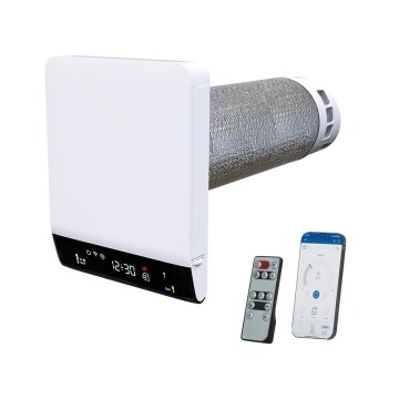 Dalap 25BP160 - Kambarinis rekuperatorius BRISE 160 PROFI 22W/230V Wi-Fi + nuotolinis valdymas