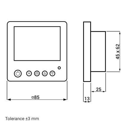 Dalap 55561 - KOMPLEKTAS 2 vnt. kambariniai rekuperatoriai ZEPHIR SIMPLE DOUBLE 7,61W/230V