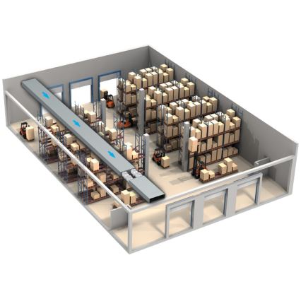 Dalap 8199 - Ašinis ventiliatorius AP PROFI 100 25W/230V