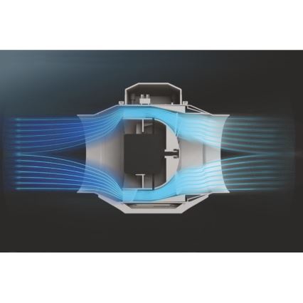 Dalap 8207 - Ašinis ventiliatorius AP PROFI 125 29W/230V