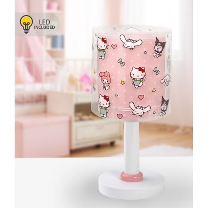 Dalber 41251 - LED vaikiška naktinė lempa HELLO KITTY&FRIENDS 1xG4/4W/230V rožinė