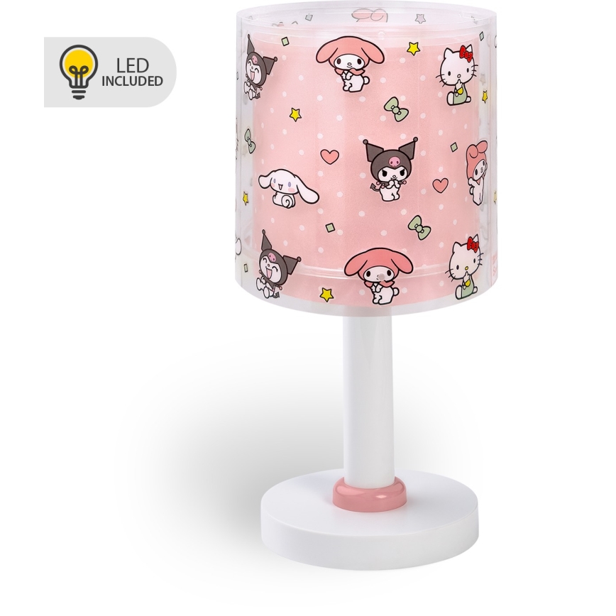 Dalber 41251 - LED vaikiška naktinė lempa HELLO KITTY&FRIENDS 1xG4/4W/230V rožinė